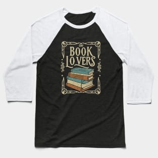 Vintage Book is a Literary Retreat Baseball T-Shirt